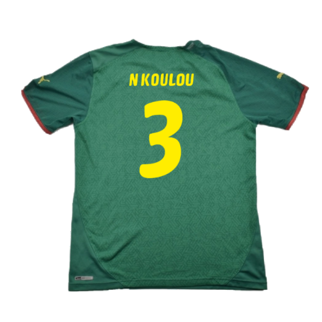 World Cup Cameroon Home Kit (N KOULOU 3)