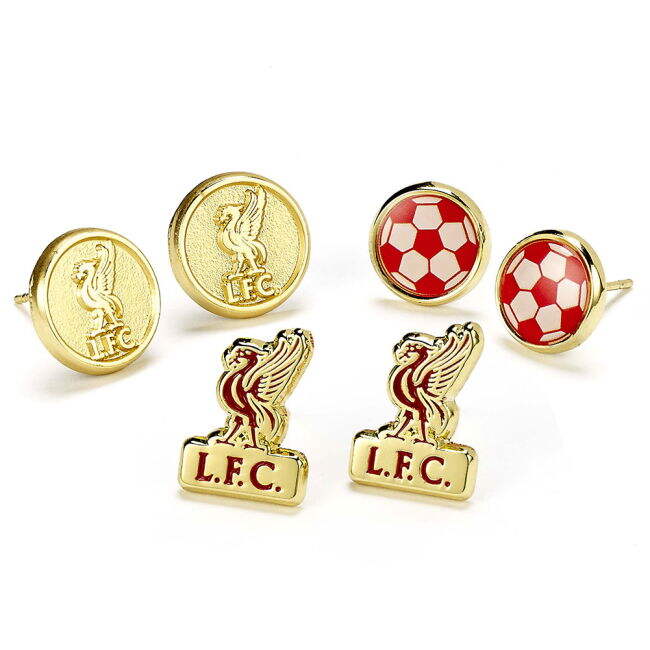 classic Liverpool FC Stud Earring Set