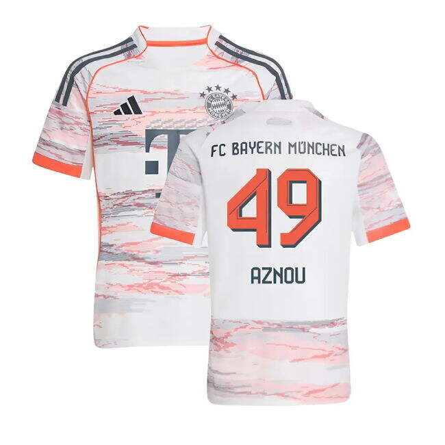 Bayern Munich official style Away Shirt 2025-2026 (Youth