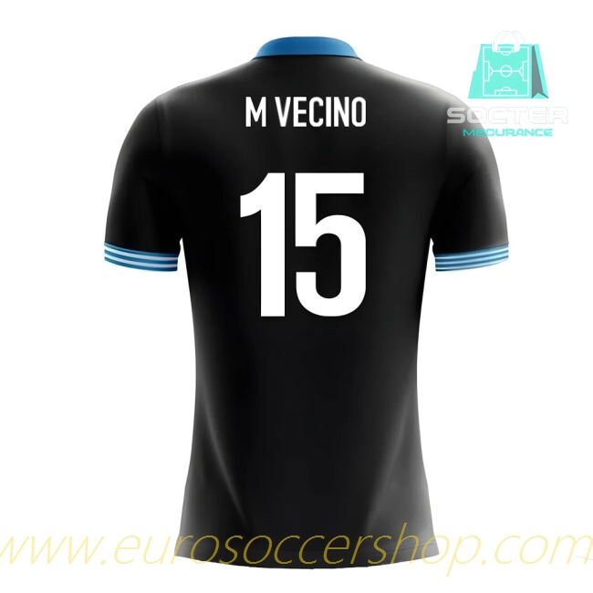 2025-26 Edition Uruguay Away Jersey Authentic Kids Edition (M Vecino 15)