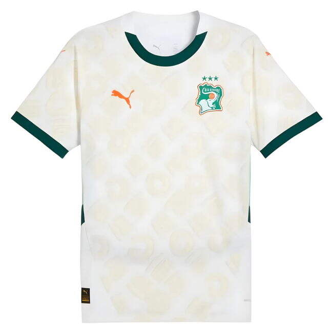 Official Licensed Ivory Coast Away Fan Jersey for Adults