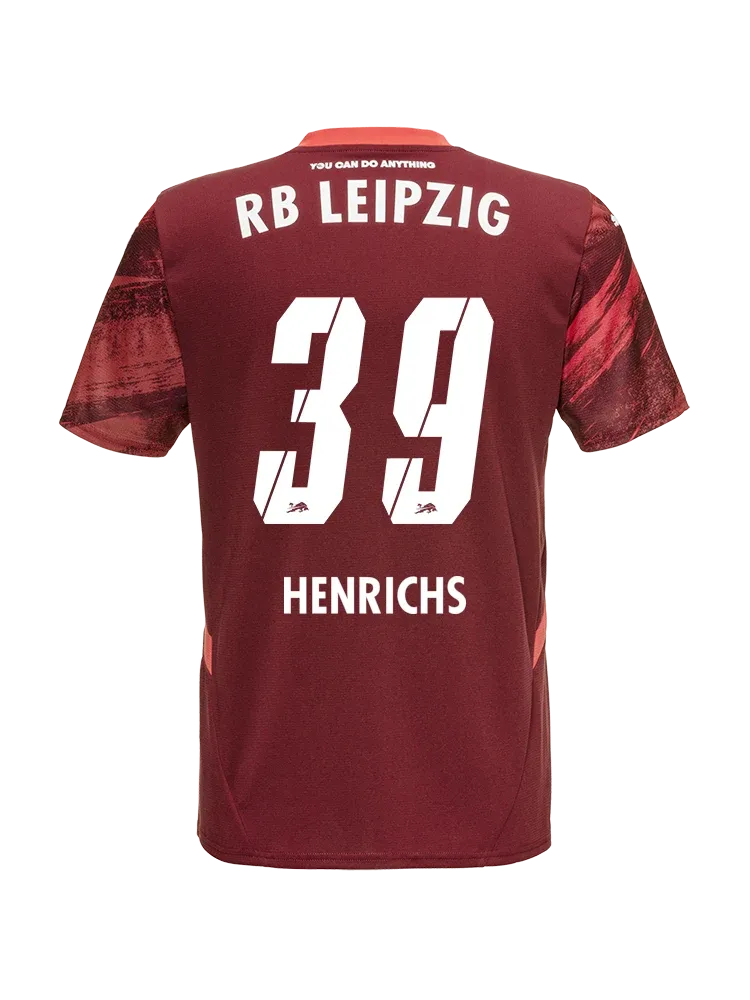 24-25 Season RB Leipzig Away Jersey - HENRICHS #39