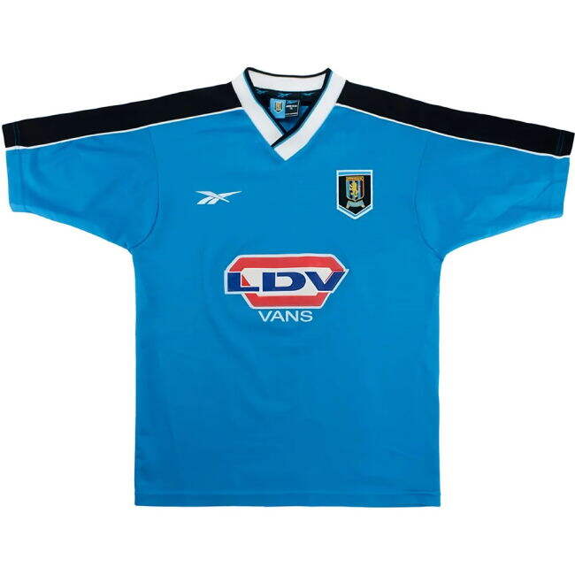 Villa 1998 New Comfortable Aston Villa Away Team Kit