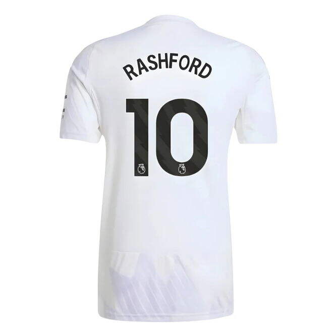 2025-20 Man Utd Away Soccer Shirt Rashford #10 M S