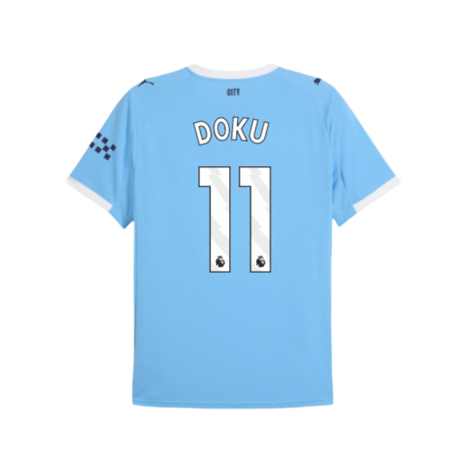 Top Tier Football Man City Home Shirt Doku #11 2025-2026 Campaign ...
