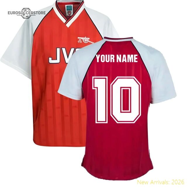 Authentic Arsenal 1988 Home Retro Football Shirt (your Name)