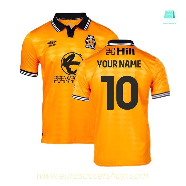 2024-2025 Cambridge United Home Shirt (Your Name)