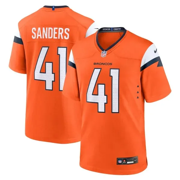 Performance None Game Jersey - Premium Orange NFL Fan Jersey | Game...