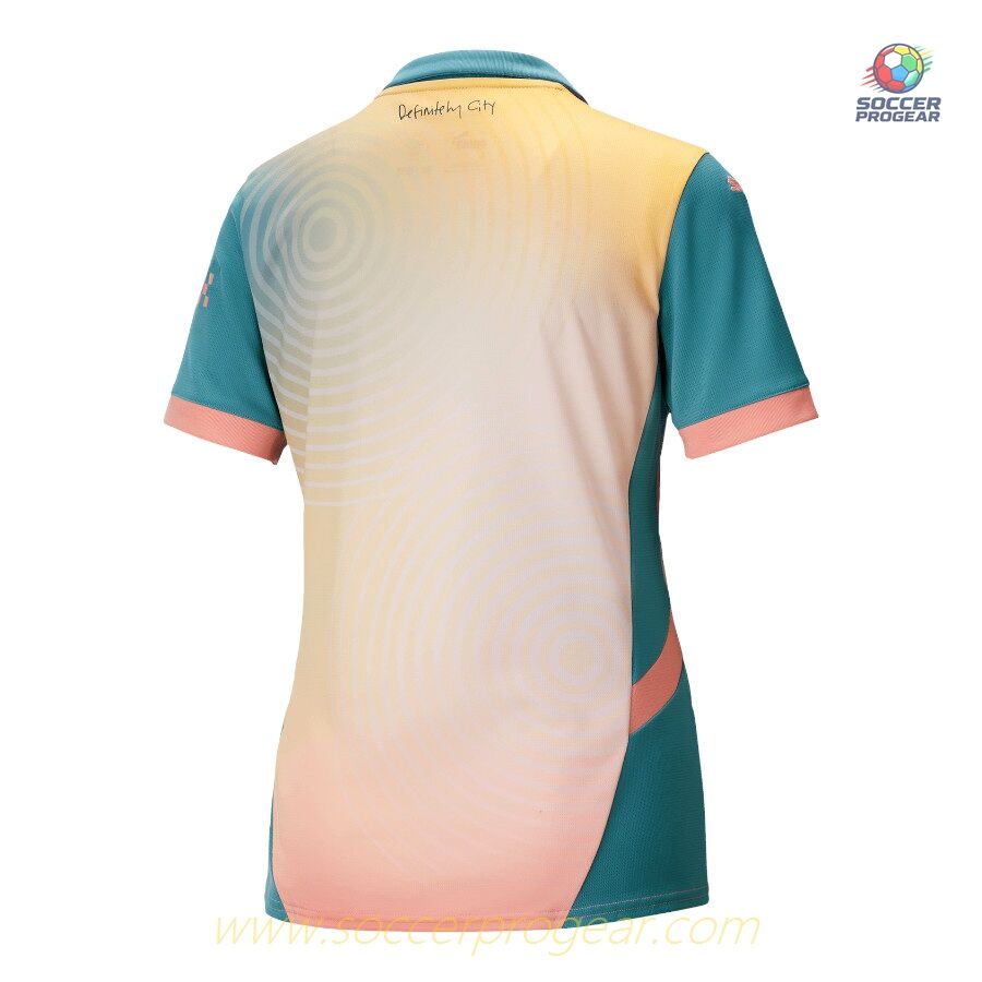 Manchester City Fourth Football Jersey 2024/25 Collection Ladies