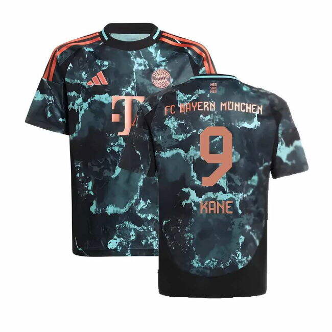 Kane 9 Pro Style Bayern Munich Professional Look Away Pro Shirt (Kids)