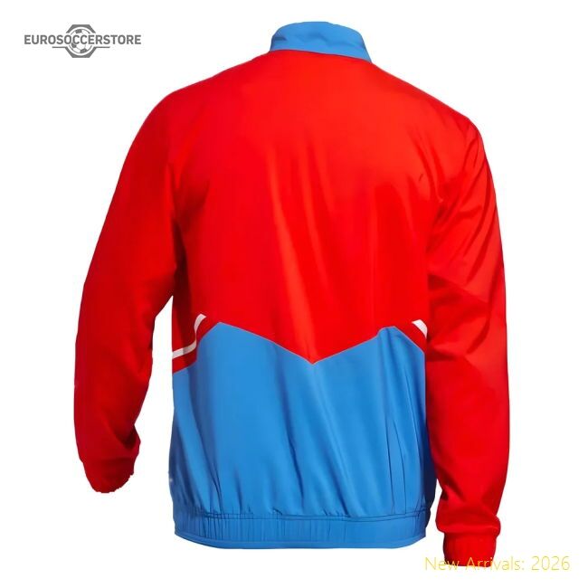 2022-2023 Bayern Munich Presentation Jacket (red-blue) - Collectors Item
