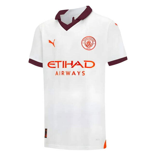 Budget-Friendly Man City 2023-2024 Man City Away Shirt (Kids)