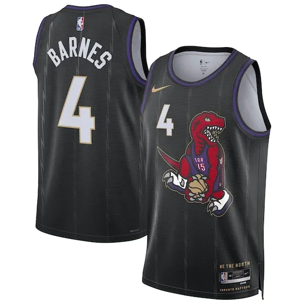 Scottie Barnes TOR Swingman Jersey - superior swingman-jersey - Black