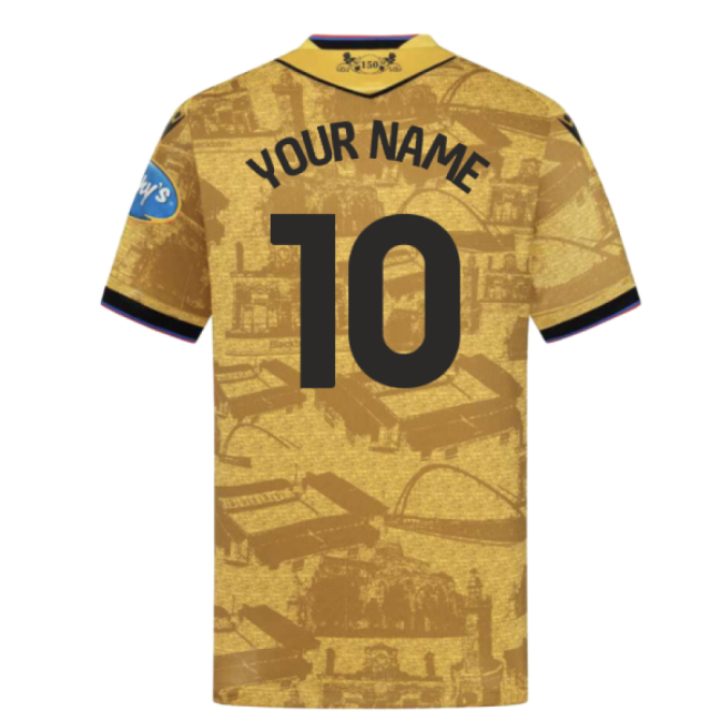 Quick-Dry Trendy - 2025-2026 Away Replica Jersey Your Name Adults#376
