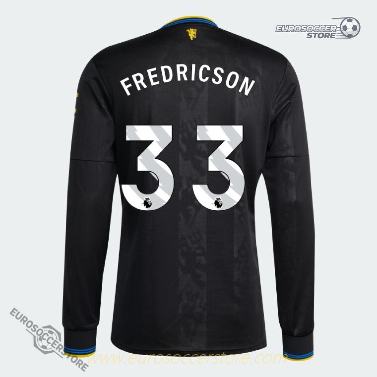 FREDRICSON 33 Manchester United 25-26 Third Long Sleeve Jersey