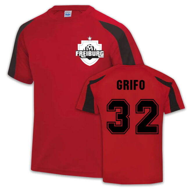 Freiburg Freiburg Sports Training Jersey Vincenzo Grifo #32 Match Q...