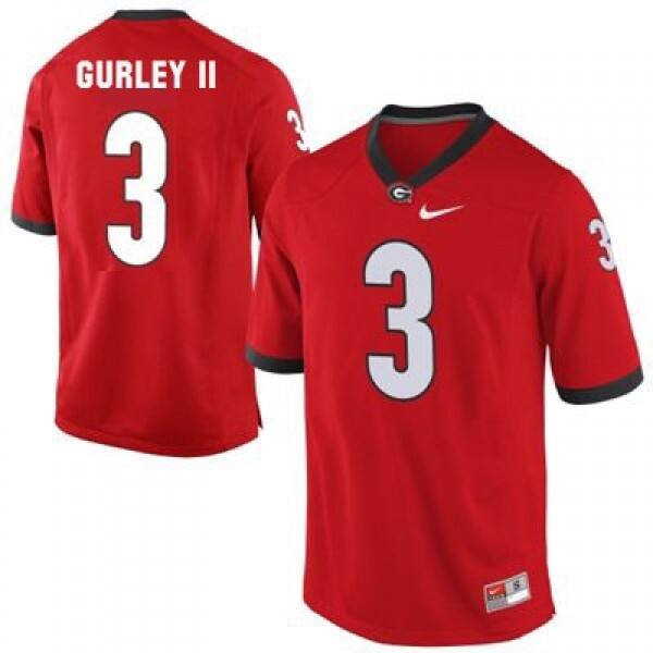 Nike Georgia Bulldogs #3 Todd Gurley II Youth(Kids) Jersey - Red