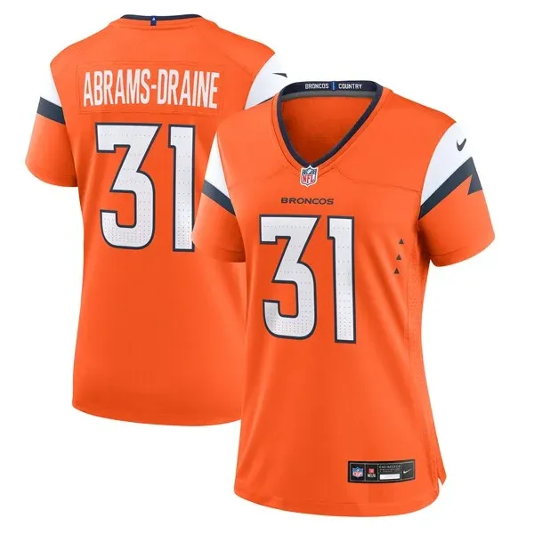 Performance None Game Jersey - Premium Orange NFL Fan Jersey | Game...