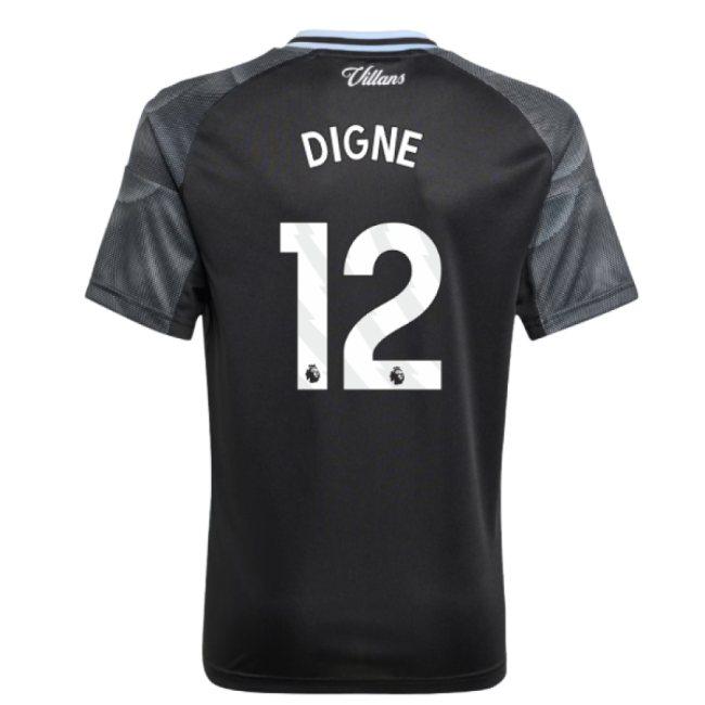Professional Aston Villa Digne 12 2025 2025-2026 Aston Villa Away S...