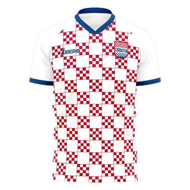 Cost-effective Croatia 2025-2026 Home Concept Football Kit (Libero) - Baby Gorgeous