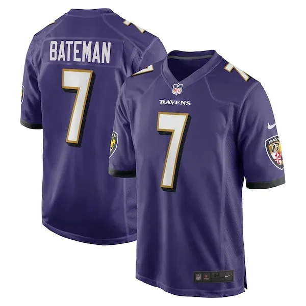 Performance Baltimore Ravens Game Jersey - Premium Purple NFL Fan J...