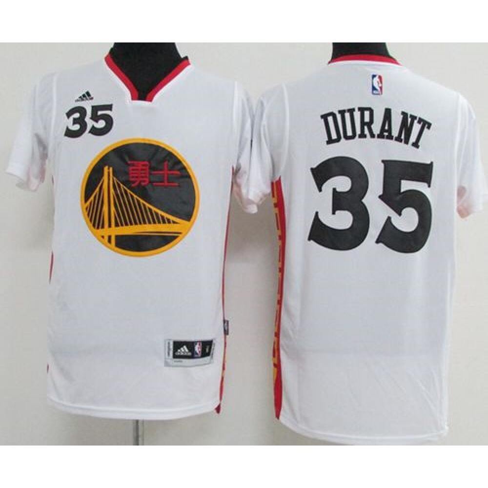 Kevin Durant35 White Jersey - - Must-Have Jersey