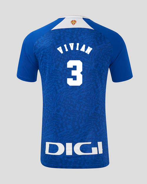 Athletic Bilbao 24-25 Away Vivian Number 3 Football Jersey