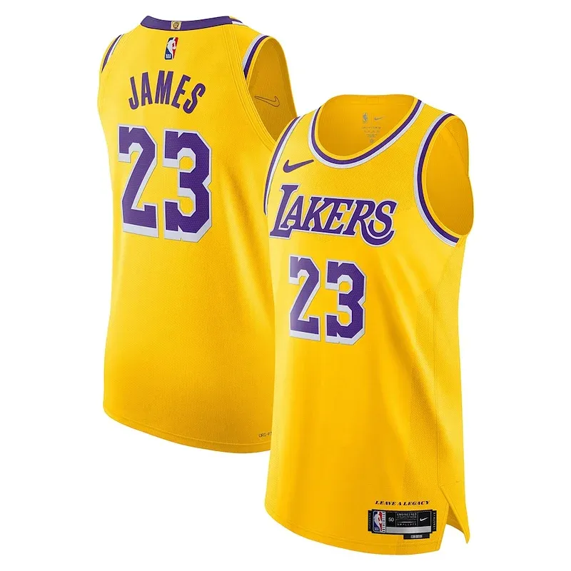 LeBron James LAL Authentic Jersey - modern Basketball - Icon Edition