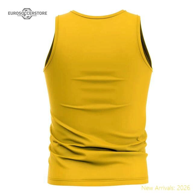 African Giants Core Football Country Sleeveless Tee (yellow)