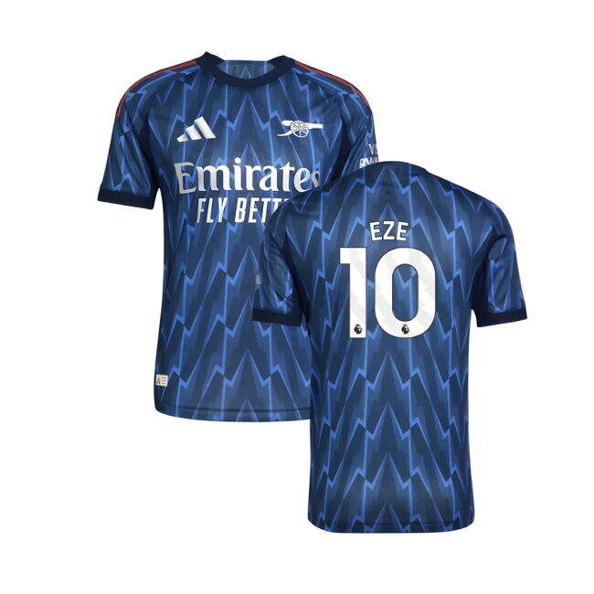 Arsenal 2025-20 Away Football Shirt Eze 10 Edition L S