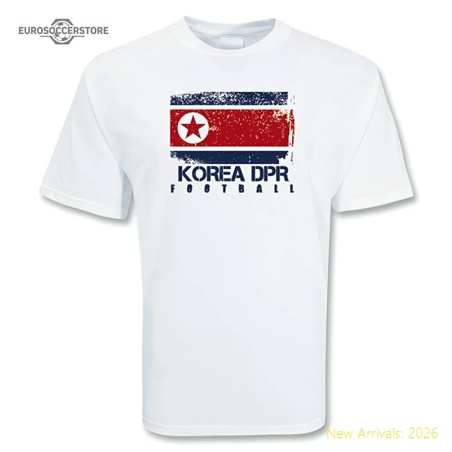 Superior Korea Dpr Football T-shirt - Unbeatable Value - Match Quality