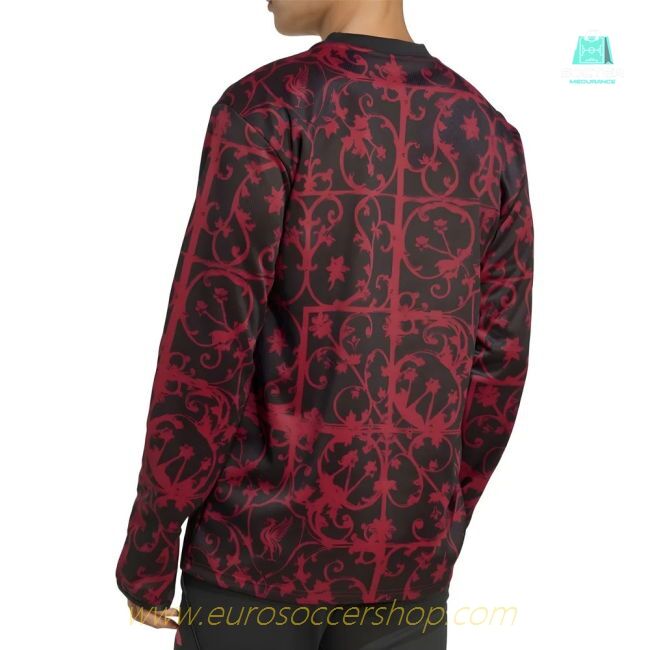 2025-2026 Liverpool Pre-Match Warm Top (Black)