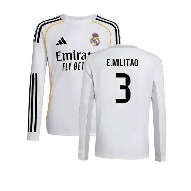 2025-2026 Real Madrid Football Club Home Jersey (Kids)