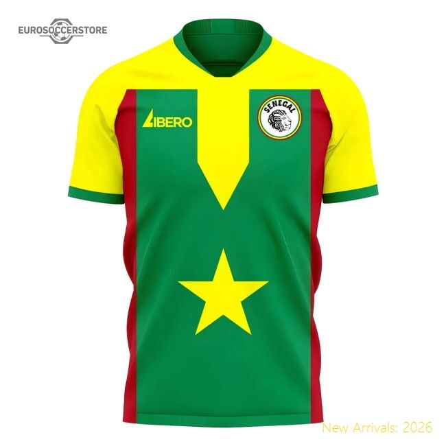 Senegal Concept 20252026 Home Top Kit Lightweight Breathable