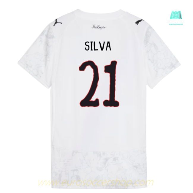 2025-2026 KIDSUPER x Manchester City CWC Shirt (White) - Womens (Silva 21)