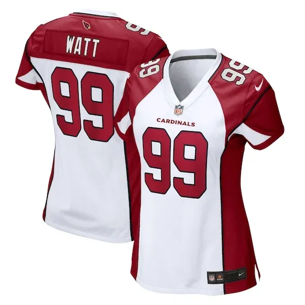 None Watt Arizona Game Jersey - White | NFL Player Jersey | NFL Footba