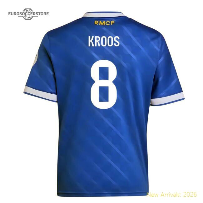 2025-2026 Real Madrid Third Authentic Jersey Kroos Adidas Climacool