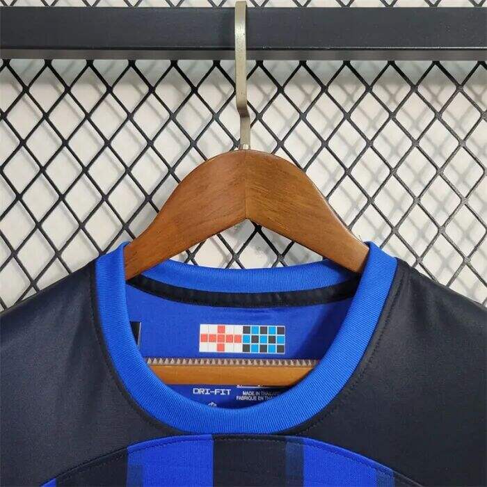 KIDS INTER MILAN 2324 HOME FOOTBALL KITShirtShorts - Official Replica