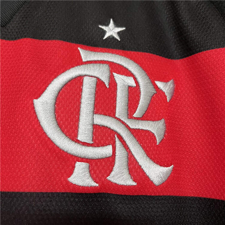 CR Flamengo Soccer Shirt Jersey 2425 Home Football Shirt - Official