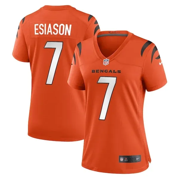 None Game Football Jersey - Orange  | team apparel | NFL Football