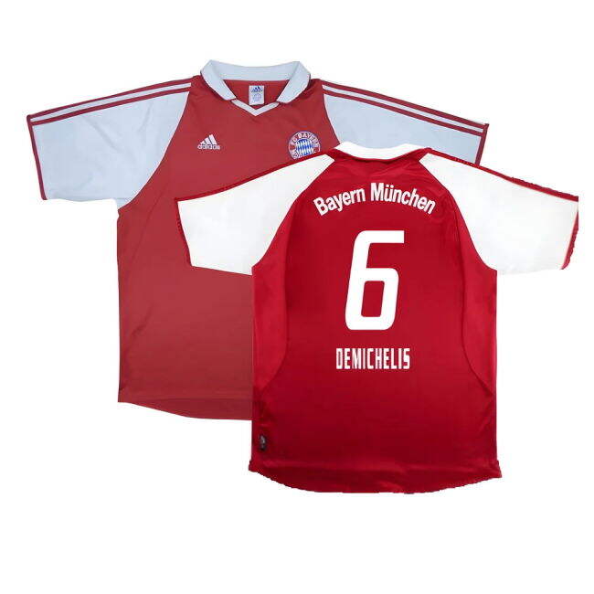 Bayern Munich 2003-04 Home Shirt ((Excellent) XL) (Demichelis 6)