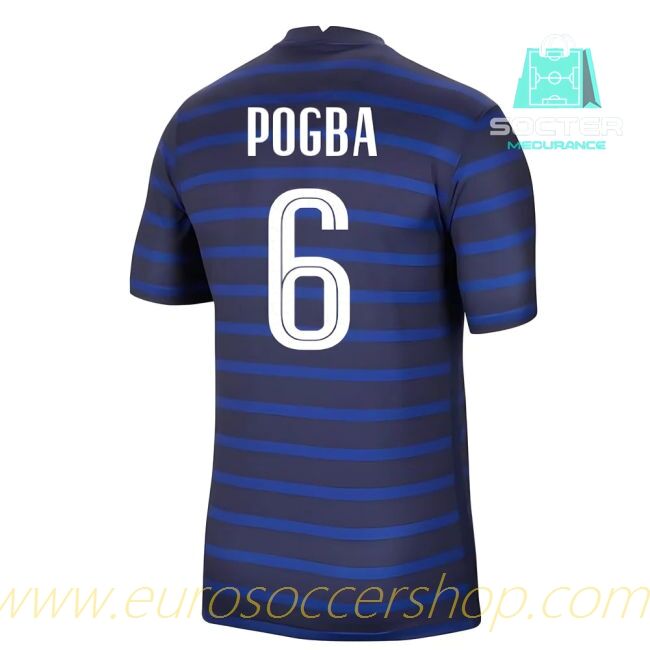 2020-2021 Les Bleus Home Shirt (POGBA 6)
