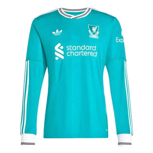 Liverpool Genuine 2025-2026 Liverpool Long Sleeve Third Shirt