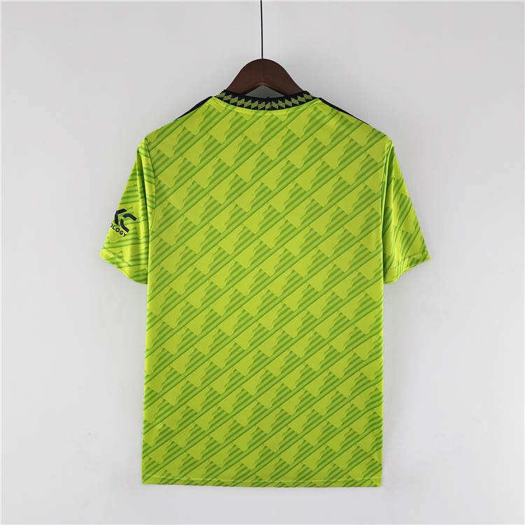 Manchester United 2223 Third Kit Green Soccer Jersey Football Shirt -