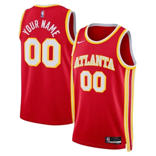 Atlanta Hawks ATL Swingman Jersey - genuine replica-jersey - Red
