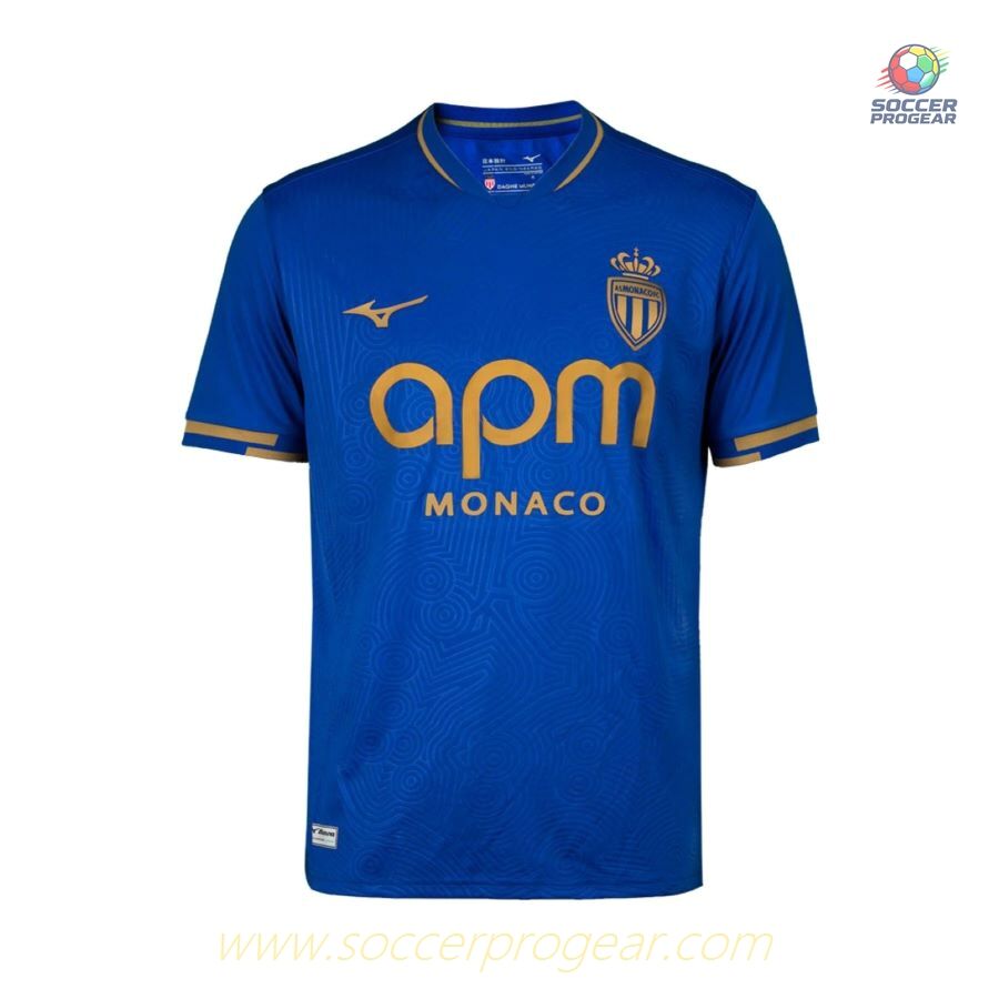 AS Monaco Away Children Jersey Set Team Jersey 2025-2026