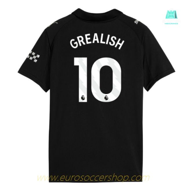 2025-2026 Man City Away Shirt (Kids) (Grealish 10)