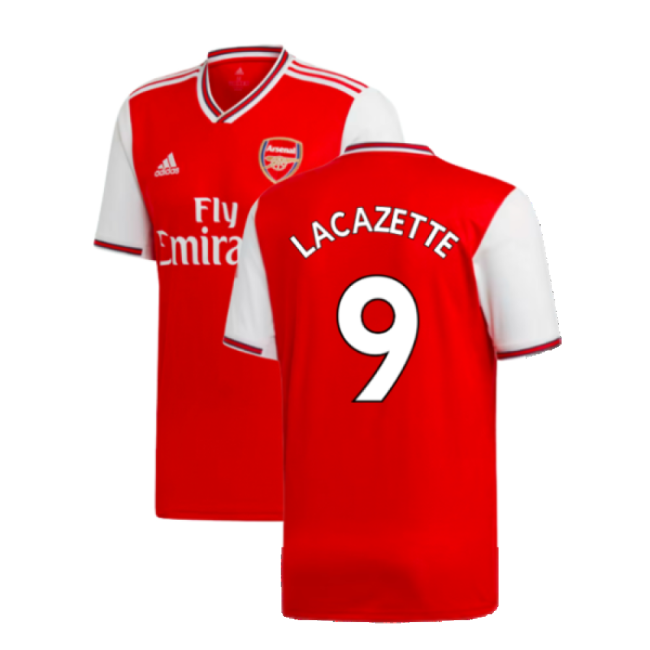 classic 2019-2020 Arsenal Home Shirt (LACAZETTE 9)
