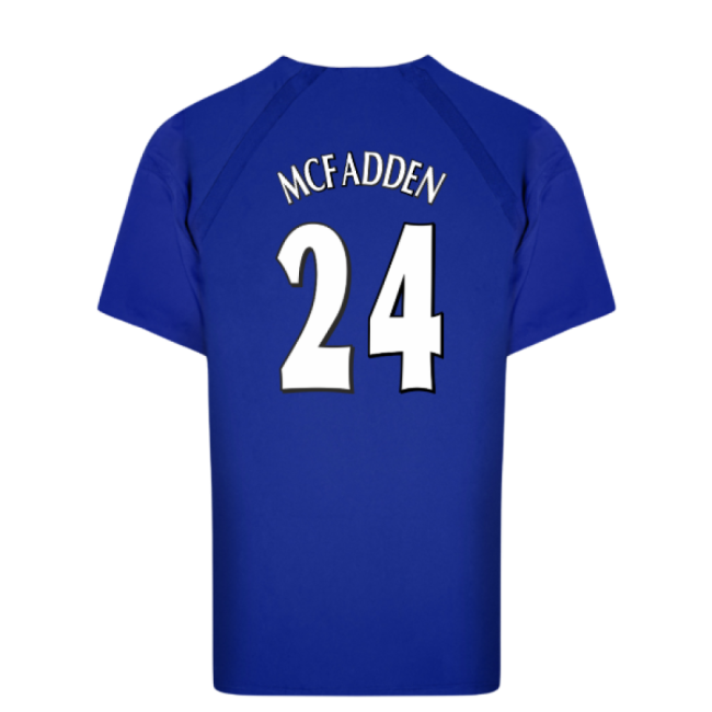Everton Anniversary Retro Home Shirt Mcfadden #24 Ultra Comfort De...