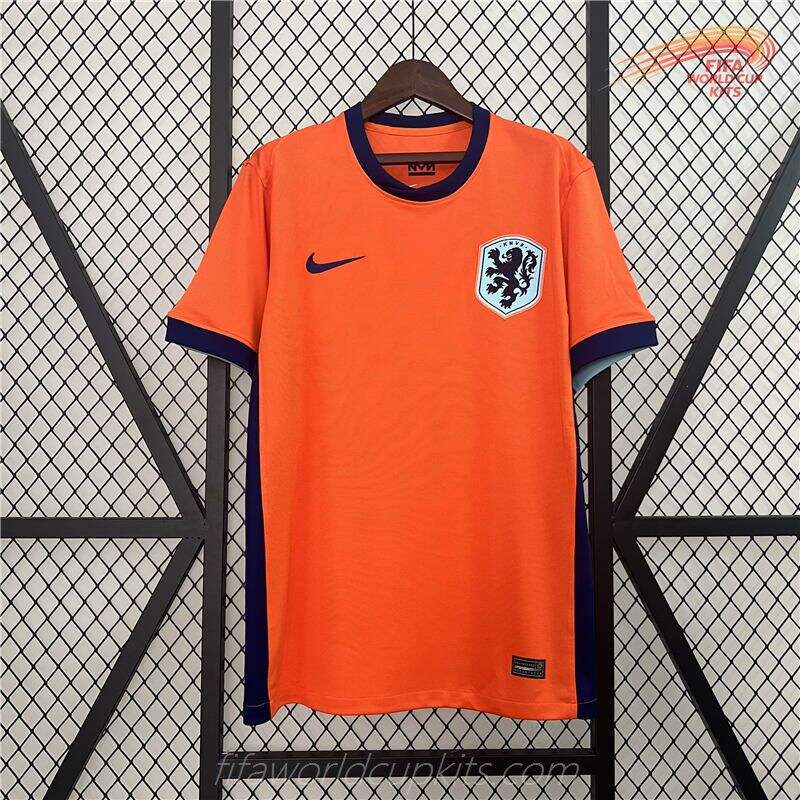 Netherlands 2024 Euro Cup Home Football Kit